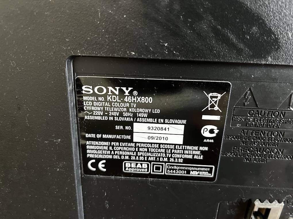 Televisori: Sony Bravia 46 Zoll – Usato da Winterthur venduto da fab_yz2c 1