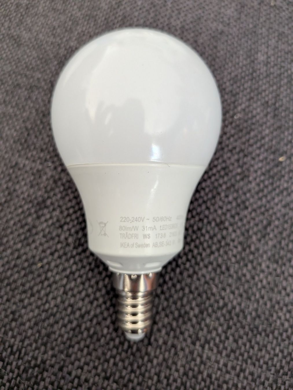 Ikea Lampes: IKEA LED1536G5 E14 – D'occasion à Frauenfeld par Marzia.M