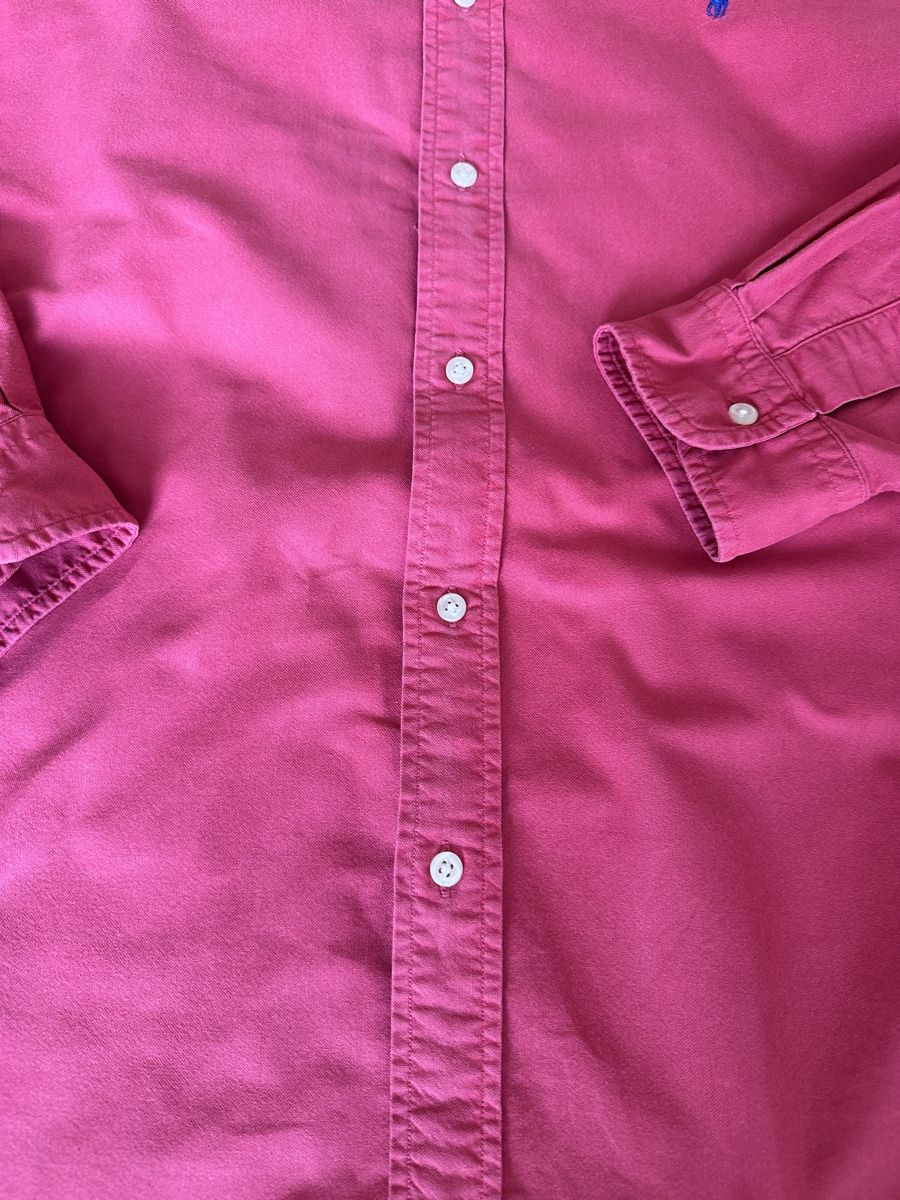Ralph Lauren Camicie: Ralph Lauren Hemd Classic Fit rot Grösse L – Usato da Baden venduto da Marytumby 3