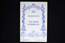 Marivaux - Le Legs / L'épreuve (TPR 1965)