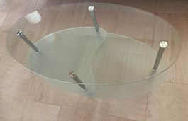Salontisch aus Glas