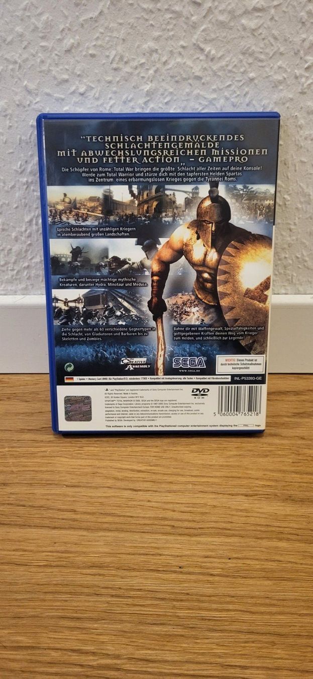 Sony Giochi: PS2 - Spartan Total Warrior – Usato da Münsingen venduto da Heroism2010 1