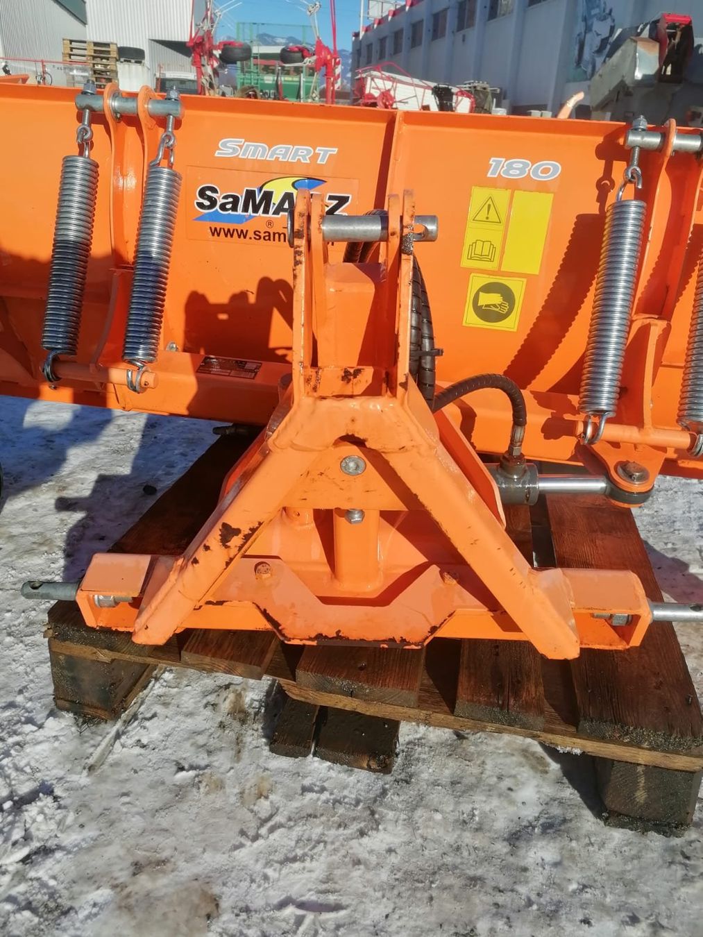 Sgombero neve: Schneepflug SAMASZ Smart 180 – Usato da Mels venduto da lad_8ctm 1