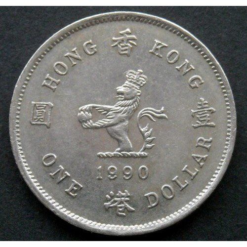 Tutti le monete: 1 Dollar Hong Kong 1990 – Nuovo (secondo la descrizione) da Kriens venduto da TSCH1