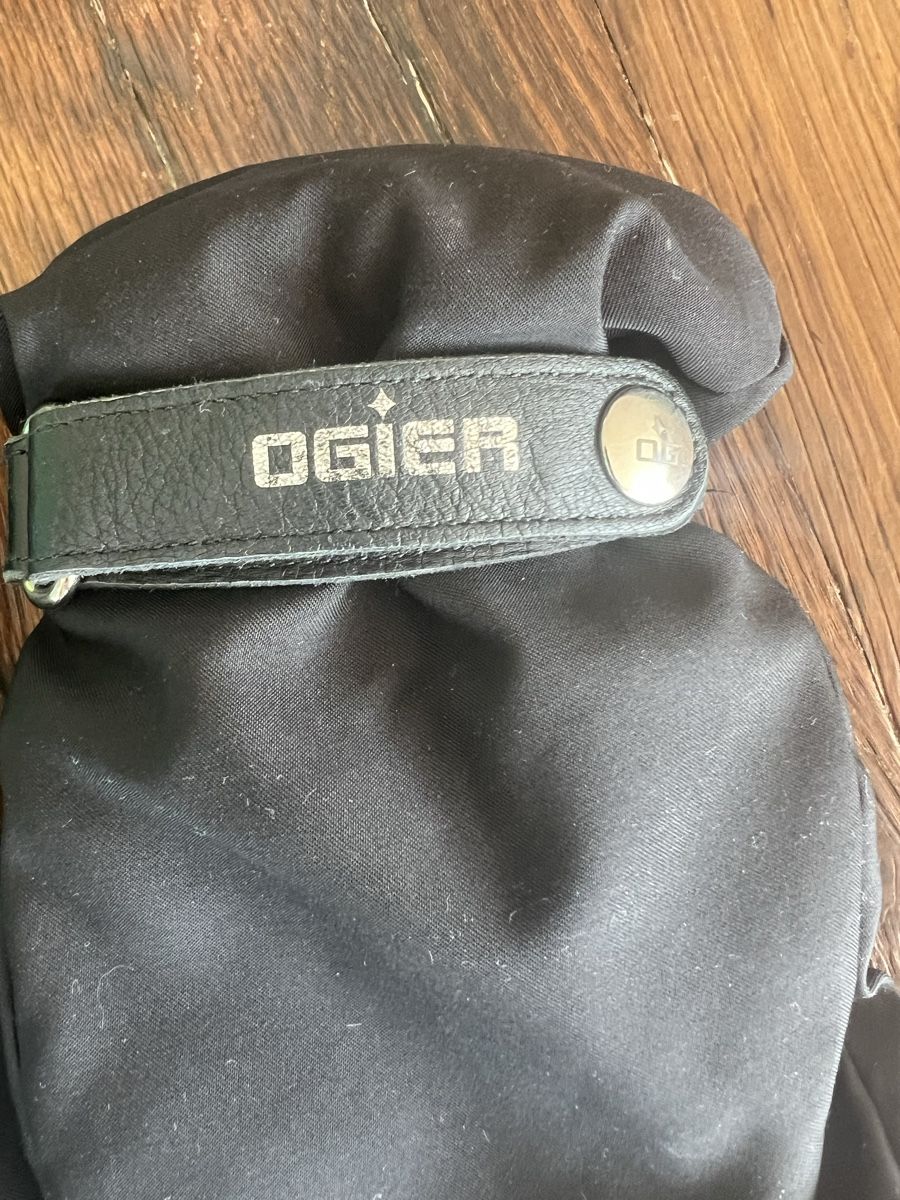 Guanti & manicotti: OGIER Ski-Handschuhe schwarz Grösse 7 1/2 Leder – Usato da Meilen venduto da Dievondort 2