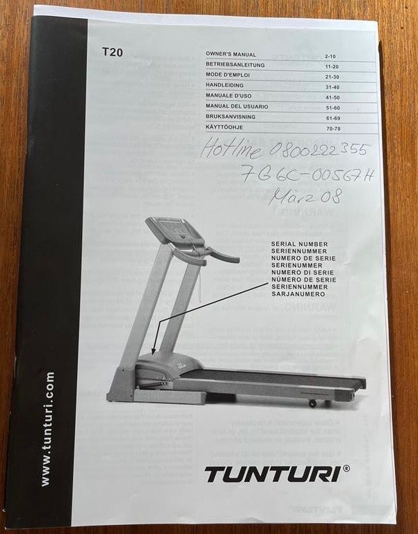 Tunturi Vélos d'appartement: Laufband – D'occasion à Steinhausen par pet_v85f 2