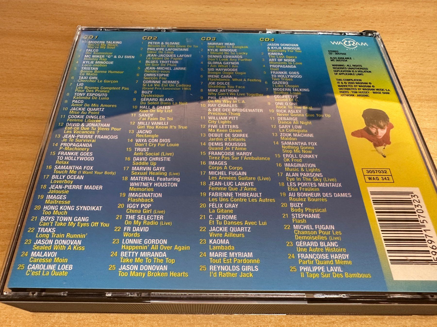 CD: Various – Mega 80 Vol. 2 - 4 CD – Usato da Rikon im Tösstal venduto da Alpenmutz 1