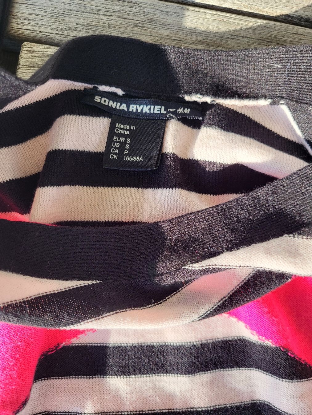 Sonia Rykiel Maglioni & Felpe: Sonia Rykiel Strickpullover blau/weiss Gr. M, neuwertig – Usato da Zürich venduto da Lizi7 2