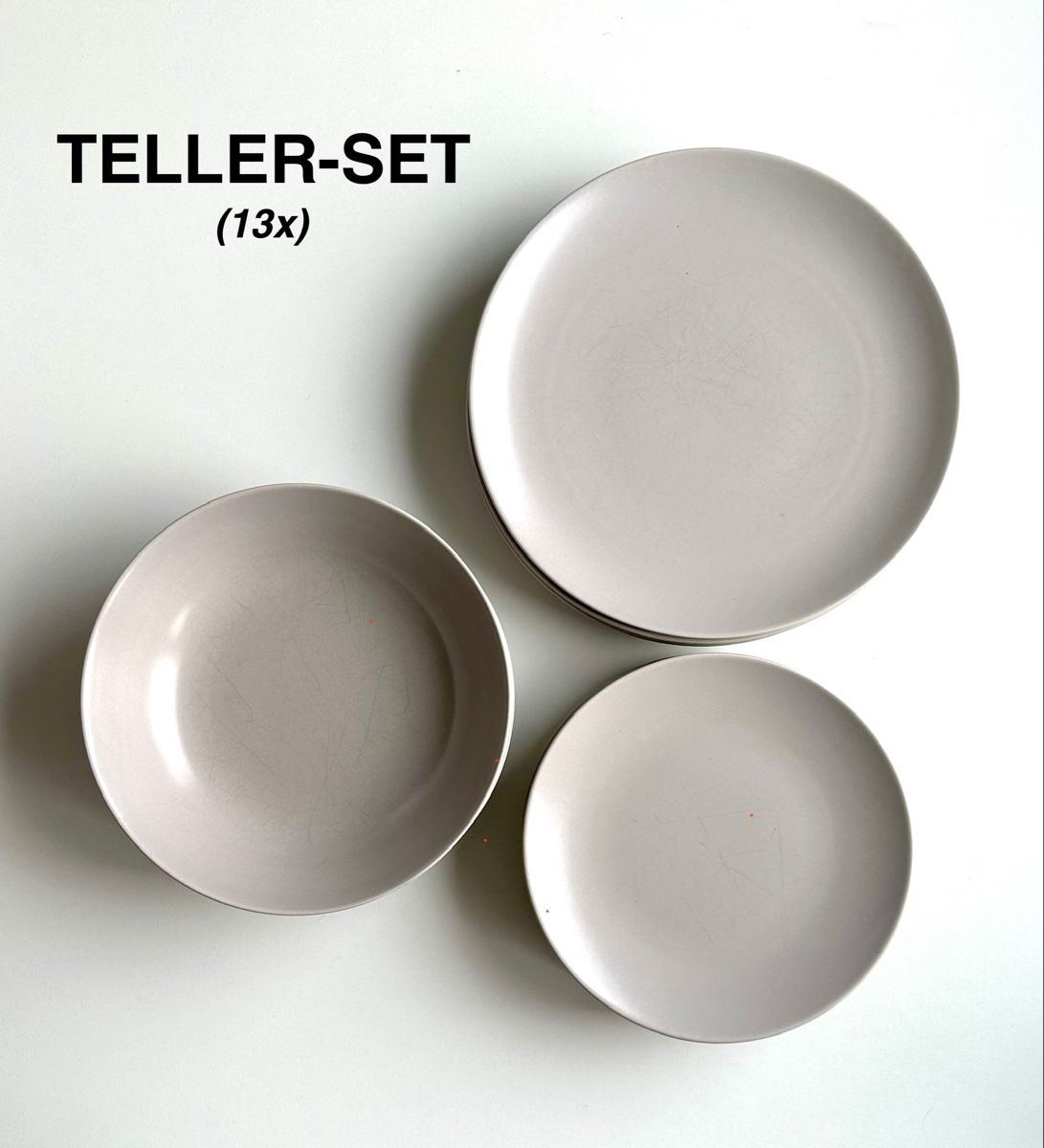 Ikea Piatti: Ikea Teller-Set (13-teilig) – Usato da Benken SG venduto da SecondTreasure