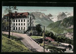 Hohfluh, Blick auf Hotel Schweizerhof un