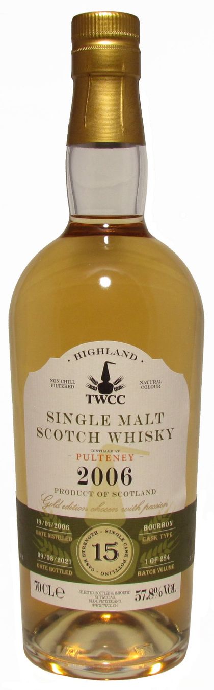 Bevande alcoliche: Pulteney 15y (2006) TWCC – Nuovo e nell'imballaggio originale da Bern venduto da Roibusch