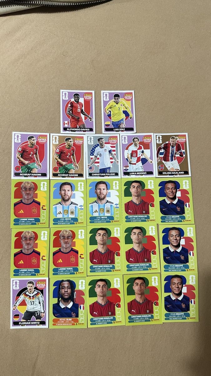 Panini Carte collezionabili: Panini/Extra/Ronaldo/Messi/Mbappe/Haaland – Nuovo (secondo la descrizione) da Uster venduto da Haki.vhc 1