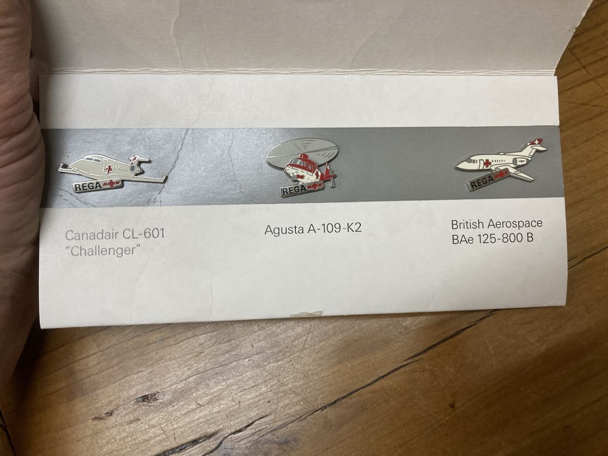 Broschen & Nadeln: Verkaufe 3 Rega 1414 Pins Anstecker – Neu (gemäss Beschreibung) aus Boll von Jopp1 1