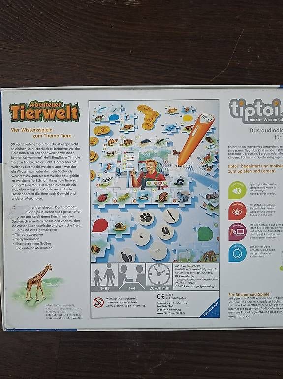 Jeux: Tiptoi Spiel Tierwelt – D'occasion à Schwarzenburg par Franzyska 1