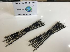 MINITRIX KREUZUNGEN 2 MAL SPUR N