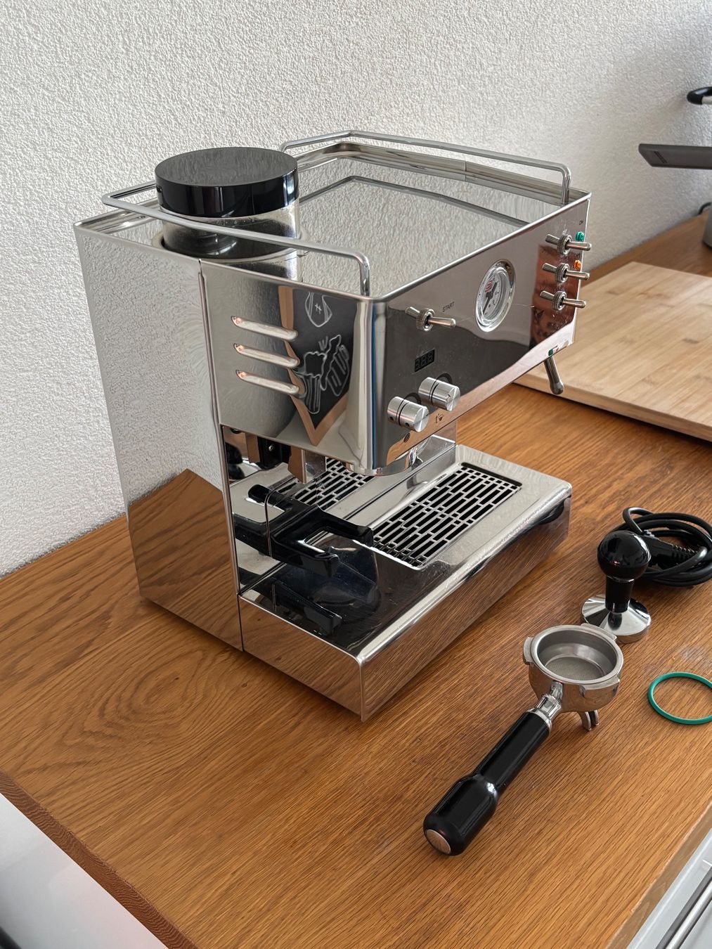 Rancilio Macchine per caffè & Macchine per espresso: Quick Mill 03035 Pegaso PID mit integriertem Mahlwerk – Usato da Ostermundigen venduto da martin.mueller 2