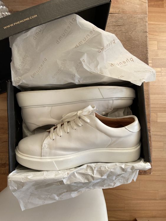 Phenumb Sneaker Gr. 42 Leder weiss Schuhe Damen 6
