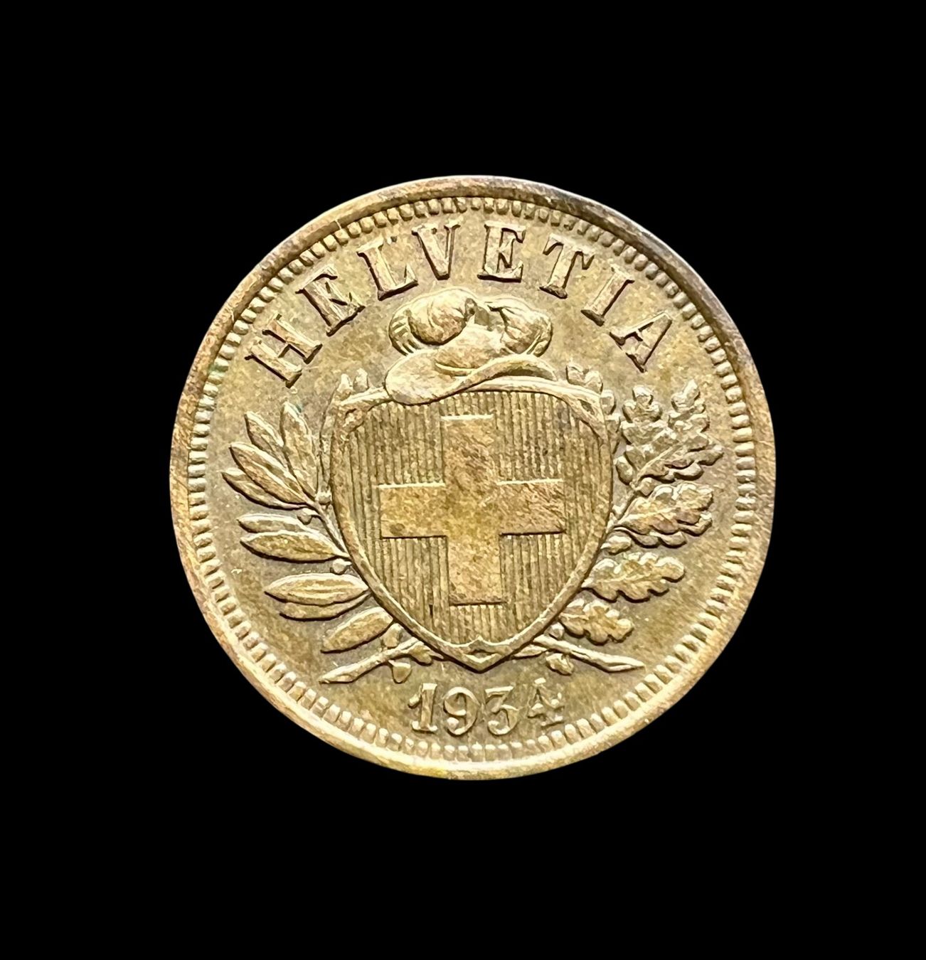 Toutes les monnaies: 2 Centimes 1934 – D'occasion à Sion par numision