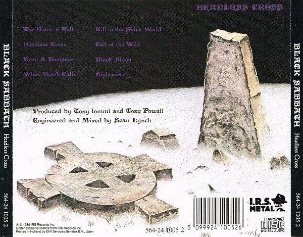 CD: CD Black Sabbath - Headless cross (1989) – Usato da Möriken AG venduto da mineralia 1