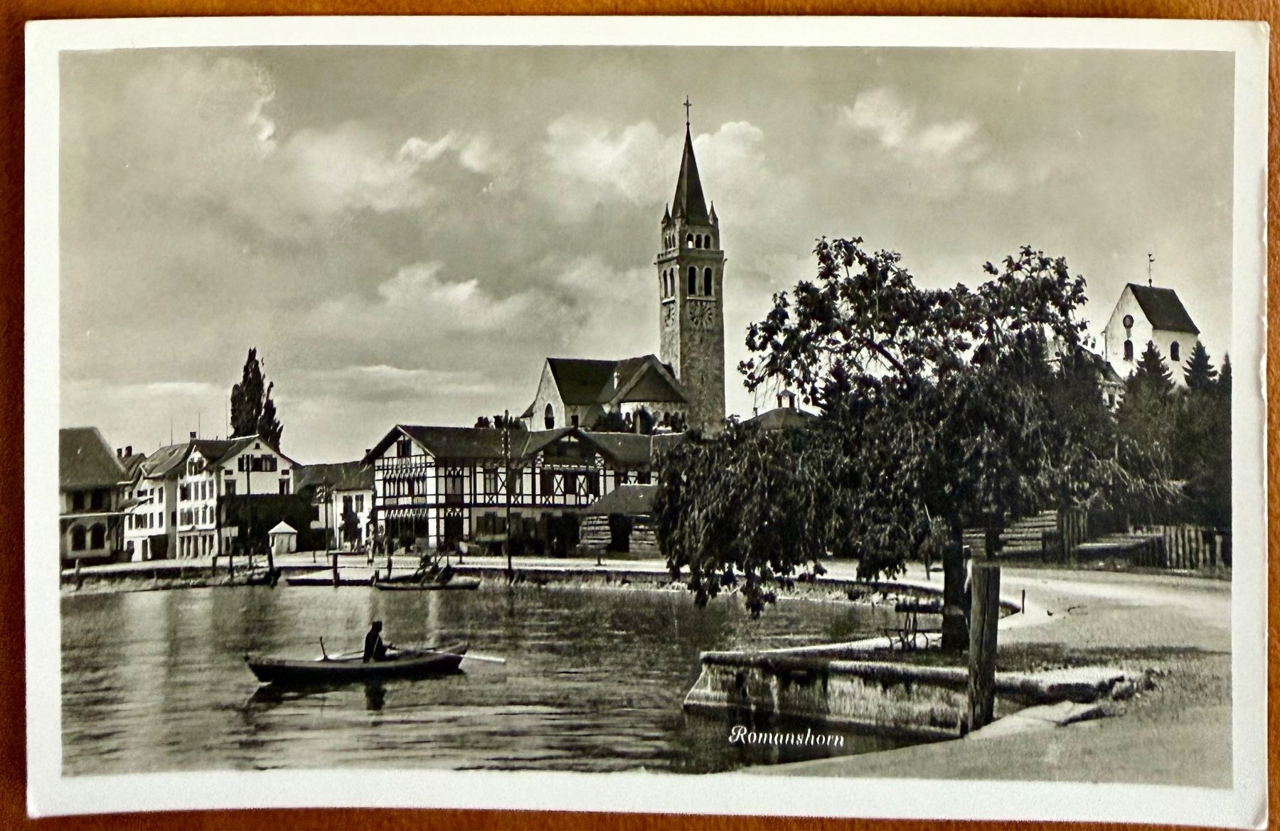 Ansichtskarten: Romanshorn - Barque sur le lac - AK – Gebraucht aus Lutry von Ediego