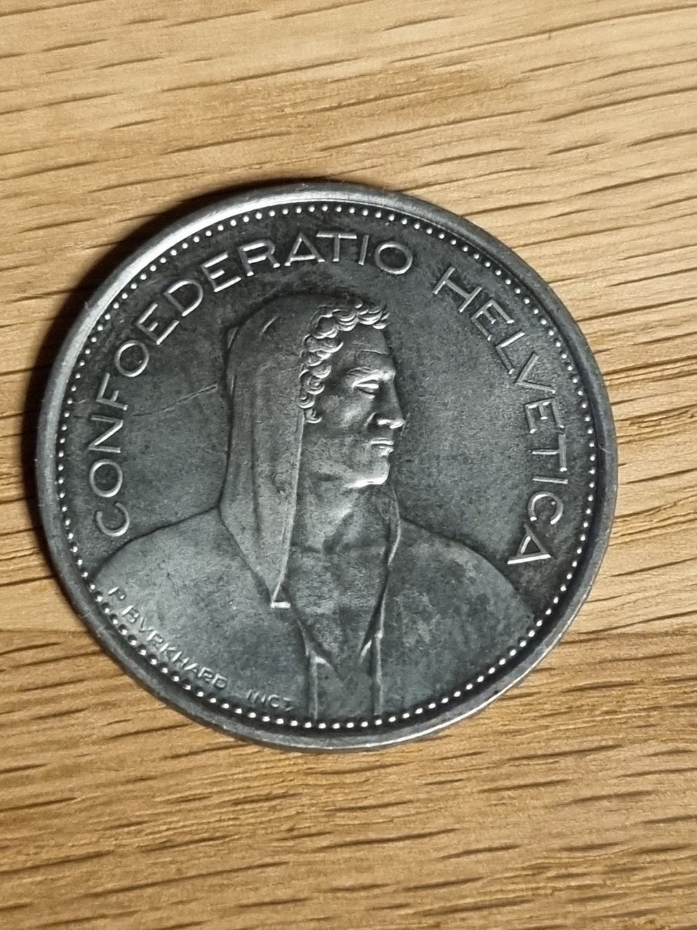 Tutti le monete: 5 Franken 1977 - tolles Stück – Usato da Mels venduto da Goldenfalcon 1