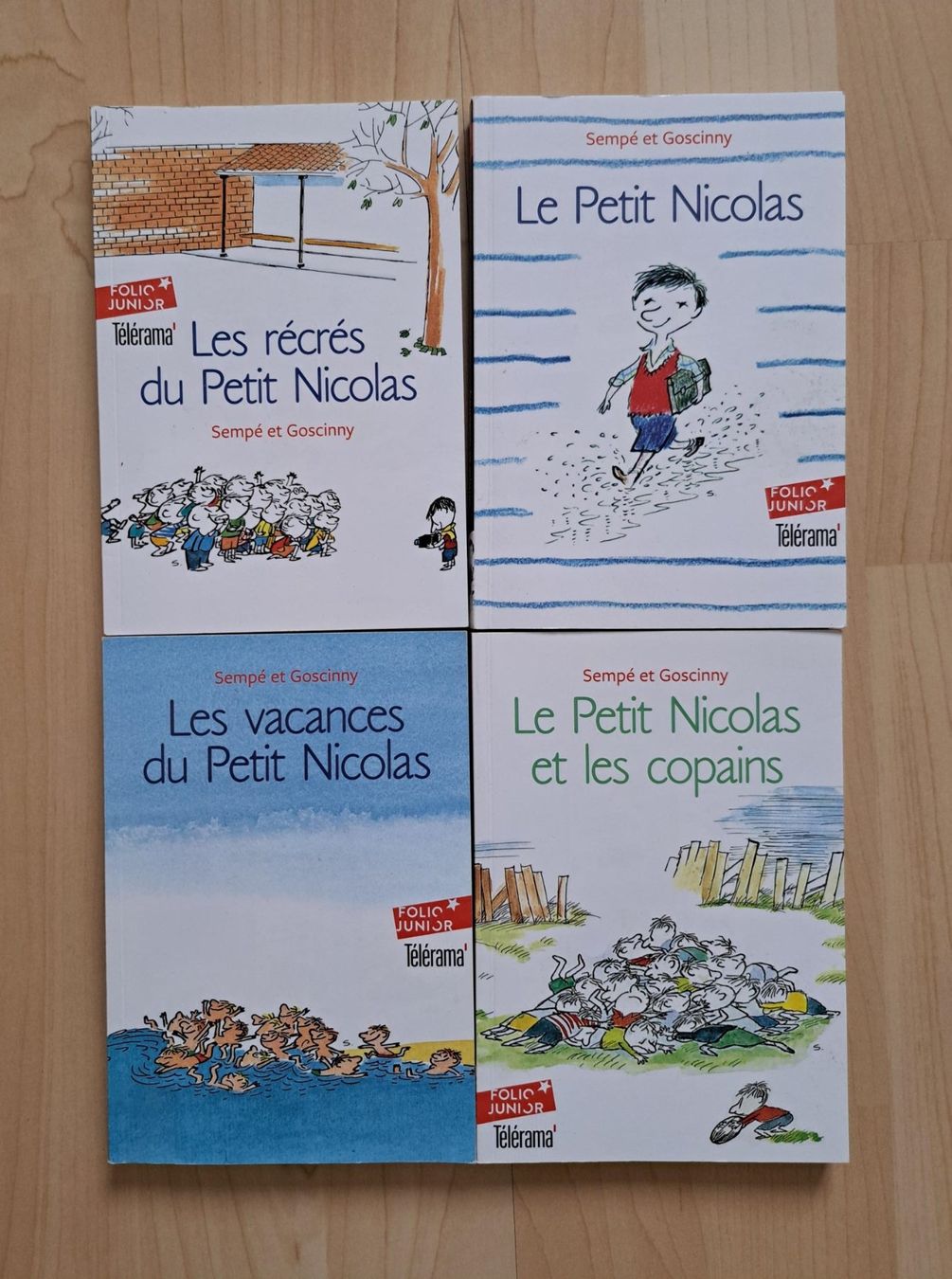 Livres: 4x Petit Nicolas – D'occasion à Basel par Patiscat