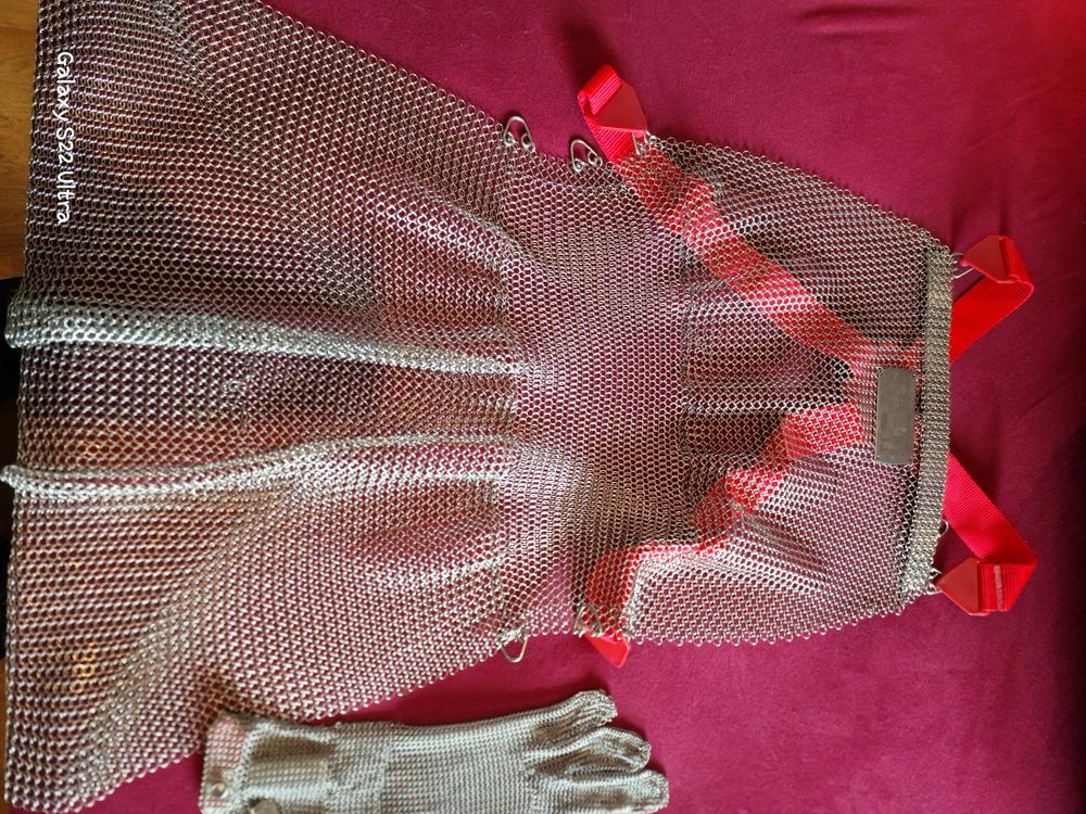 Cotte De Mailles / Armure Chaîne - Neuf Avec étiquettes - Déguisement, Reconstitution, Décoration