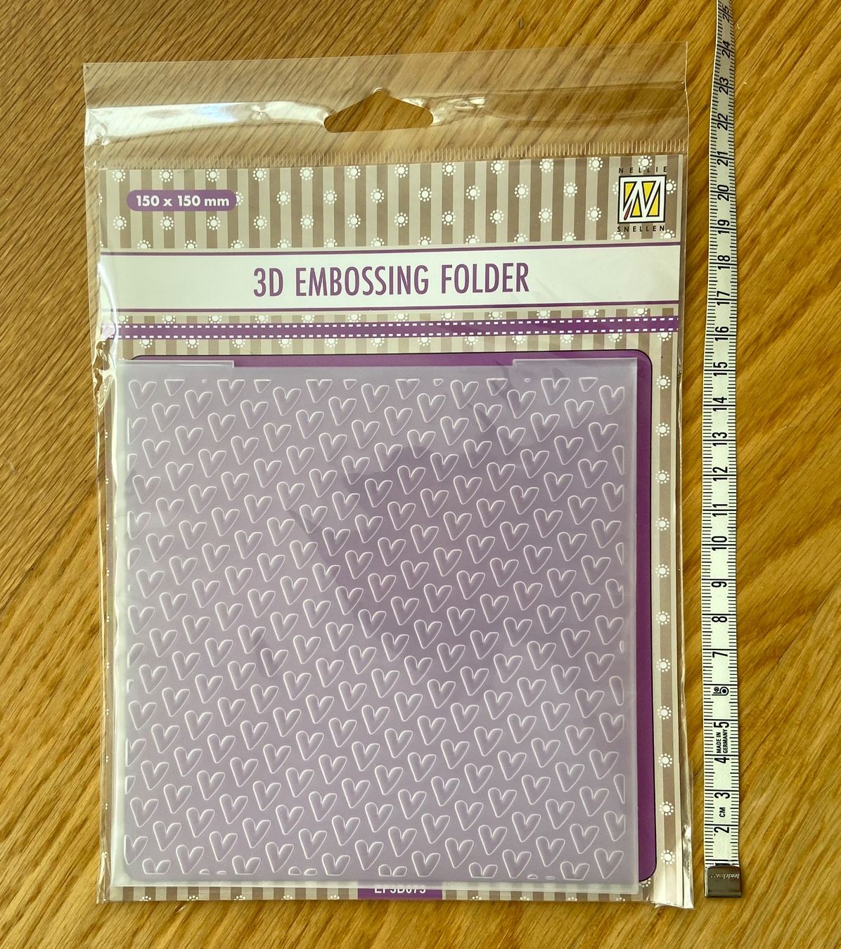 Schablonen: Nellie Snellen Prägeschablone - Hearts – Neu und originalverpackt aus Zürich von Sunset69 2
