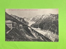 Eggishorn - Hotel Jungfrau und Fieschergletscher