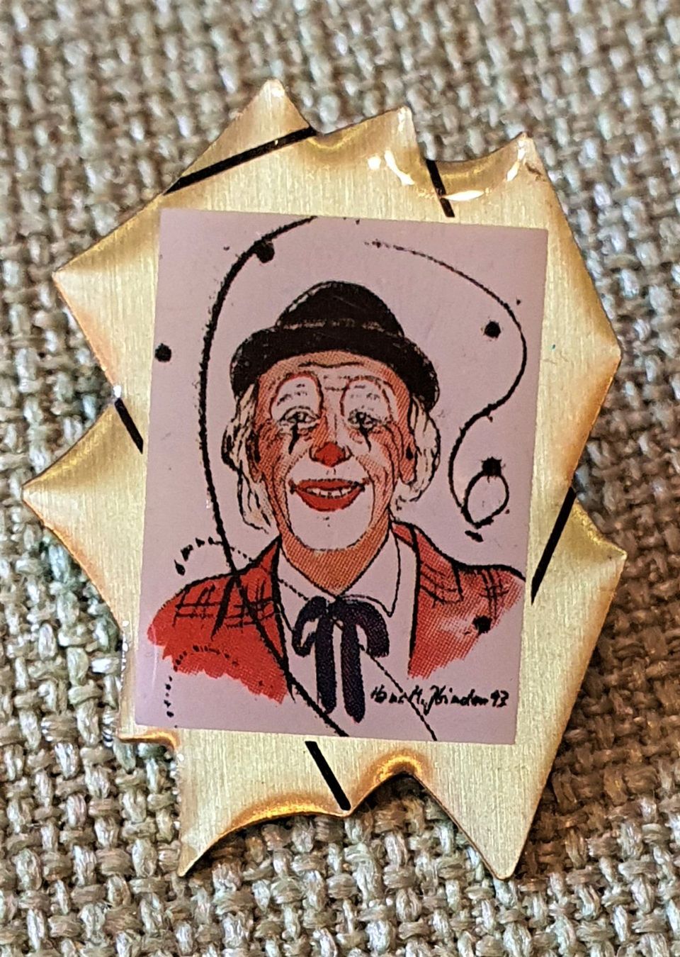 Placchette & Badge: H805 - Pin Schweizer Clown – Usato da Reinach BL venduto da Boston-Verkauf