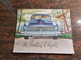 The Beautiful Chrysler Antiker Werbeprospekt