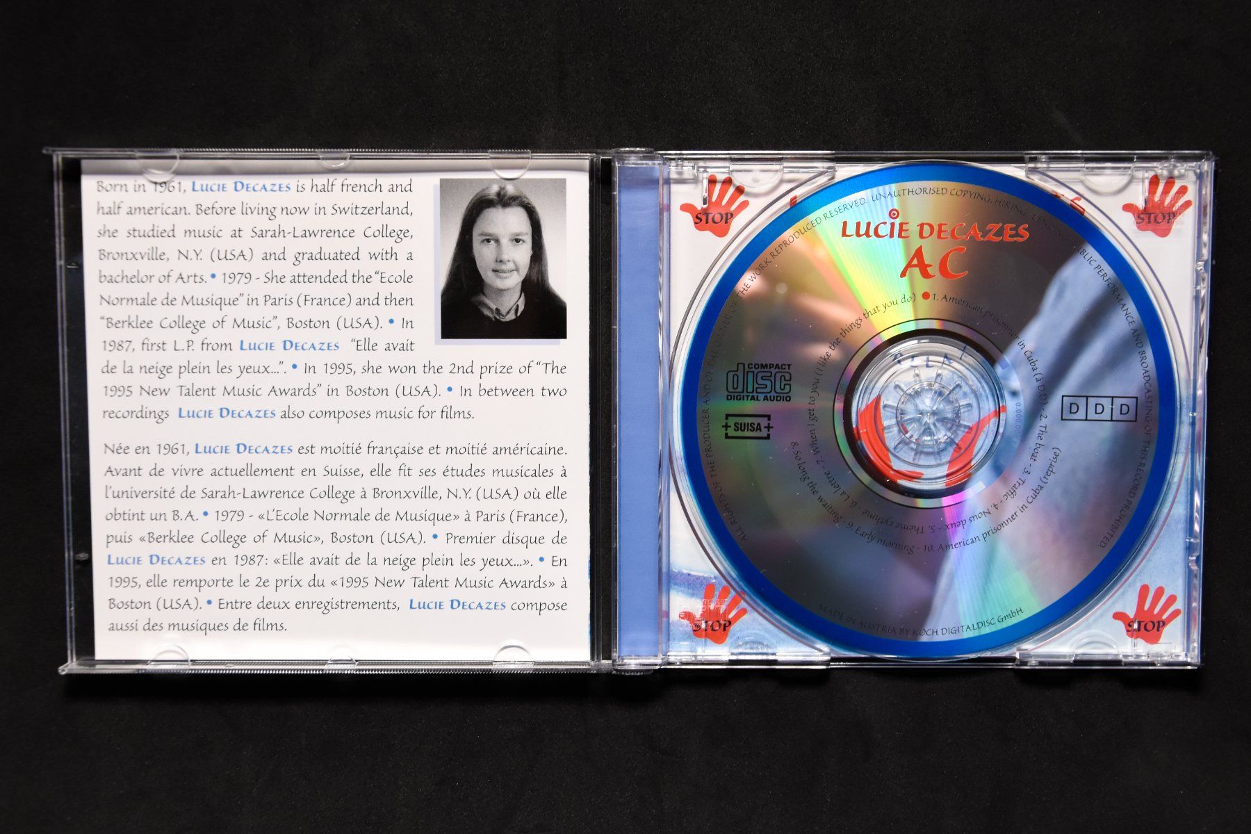 CD: Lucie Decazes - Piano Pieces – Usato da Belmont-sur-Yverdon venduto da ag97 1