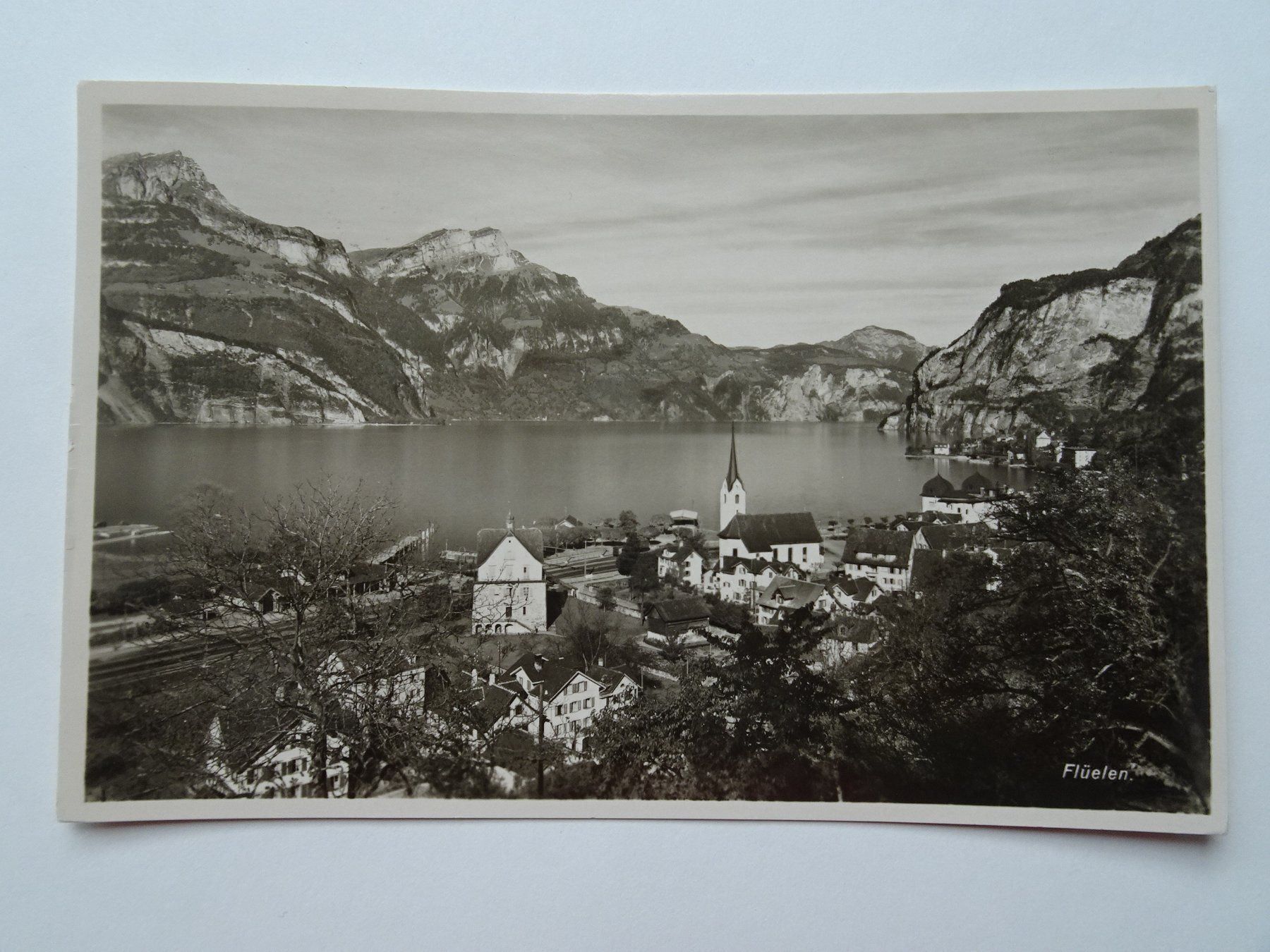 Ansichtskarten: Flüelen 1939 – Gebraucht aus Aadorf von Chnorli-Furz