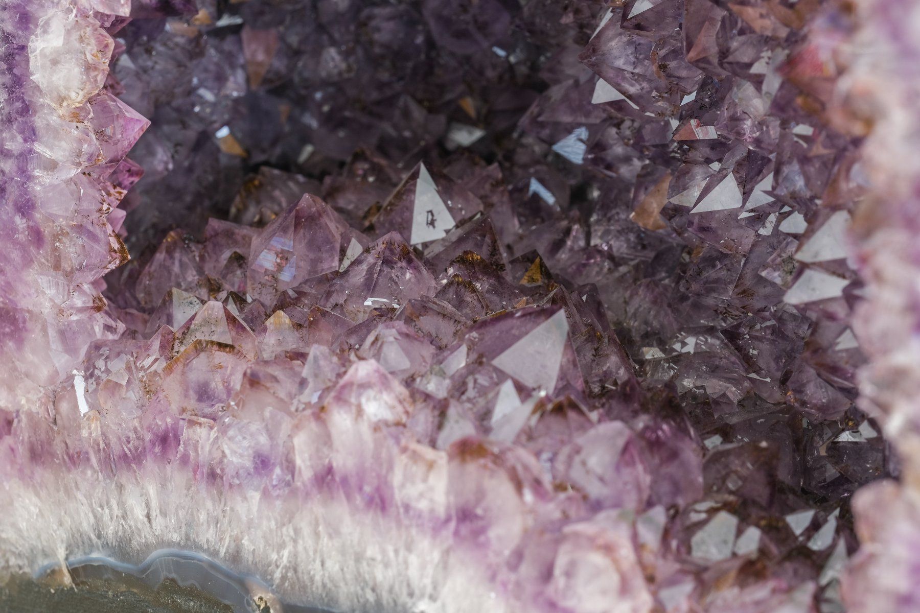 Minerali & Pietre curative: 1A - Amethyst - Druse - Geode - Mineral - Edelstein - Quarz – Usato da Heiden venduto da mats10 7