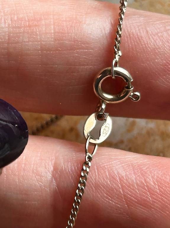 Catenine: Silberkette PANZERKETTEN-Anhänger – Usato da Basel venduto da bellespirit 3