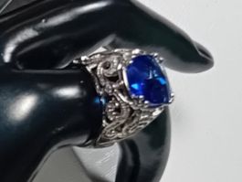 ring modeschmuck mit echt kristall