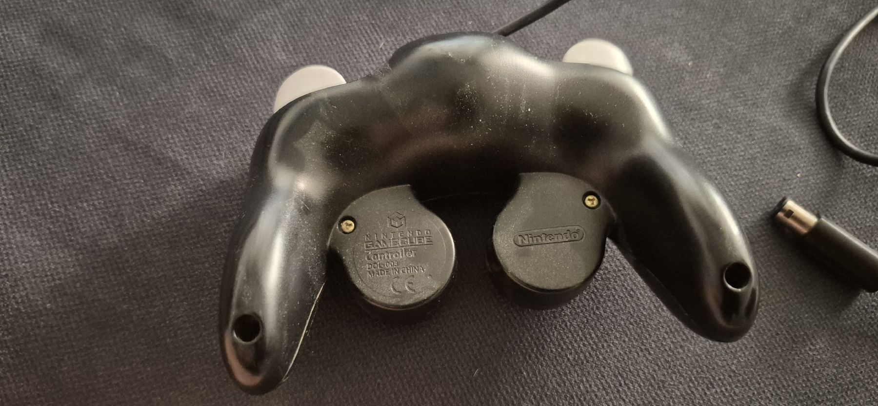 Nintendo Controller: CONTROLLER MANETTE GAMECUBE NOIRE SCHWARZ RETRO NINTENDO  – Usato da Grand-Lancy venduto da luc111 3