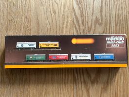 Märklin Mini Club Wagenset Brauerei originalverpackt