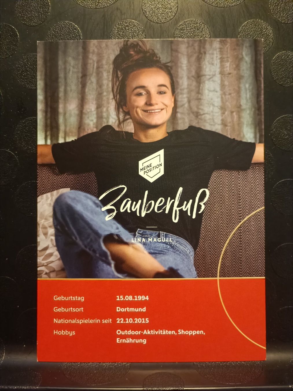 Autographes: Lina Magull - DFB Autogrammkarte - handsigniert – D'occasion à Menziken par Artographs 1