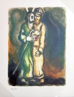 Marc Chagall    Exodus – Zyklus   "Moses und Bruder Aaron"