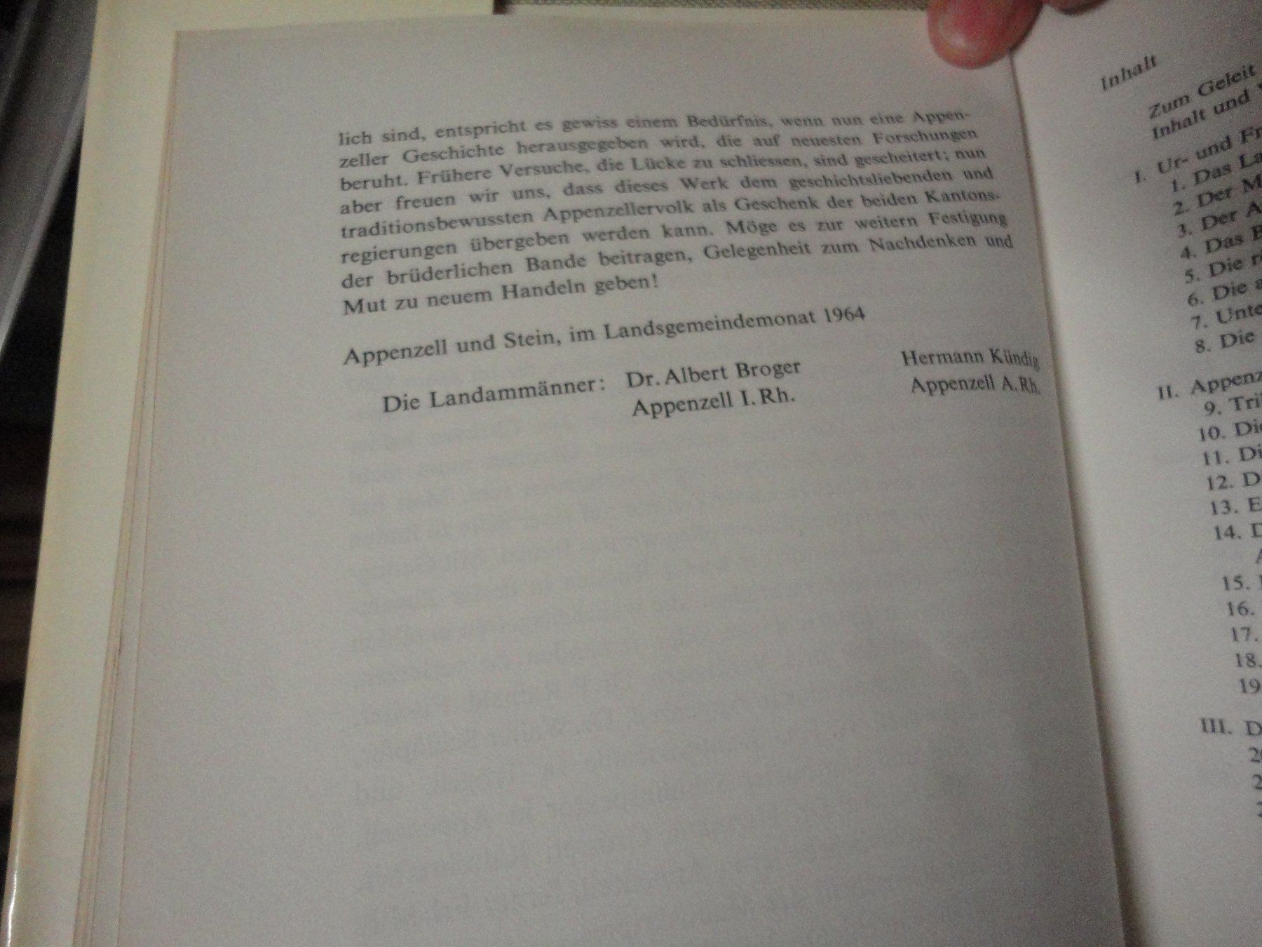 Libri: Appenzeller Geschichte 1963 – Usato da Bischofszell venduto da Joachim-115 2