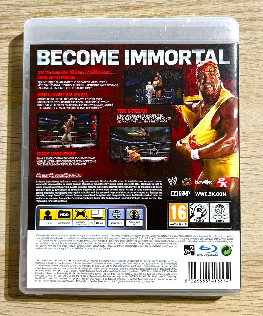 Sony Giochi: WWE 2K14 PS3 – Usato da St. Gallen venduto da Alpine.Arcade 1