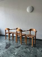 OPUS Stühle + Tisch, Erwin Berghammer für Team7, 80er Jahre