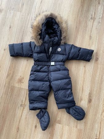 Combinaison hiver bébé Moncler avec fourrure