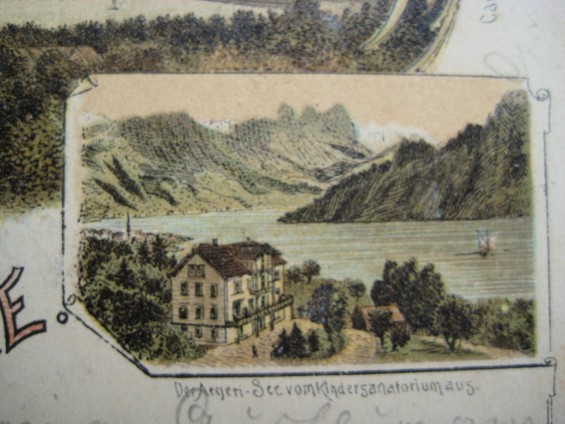 Cartoline postali: AK  Aegeri-See  Kt. ZG – Usato da Freienbach venduto da retlaw02 3