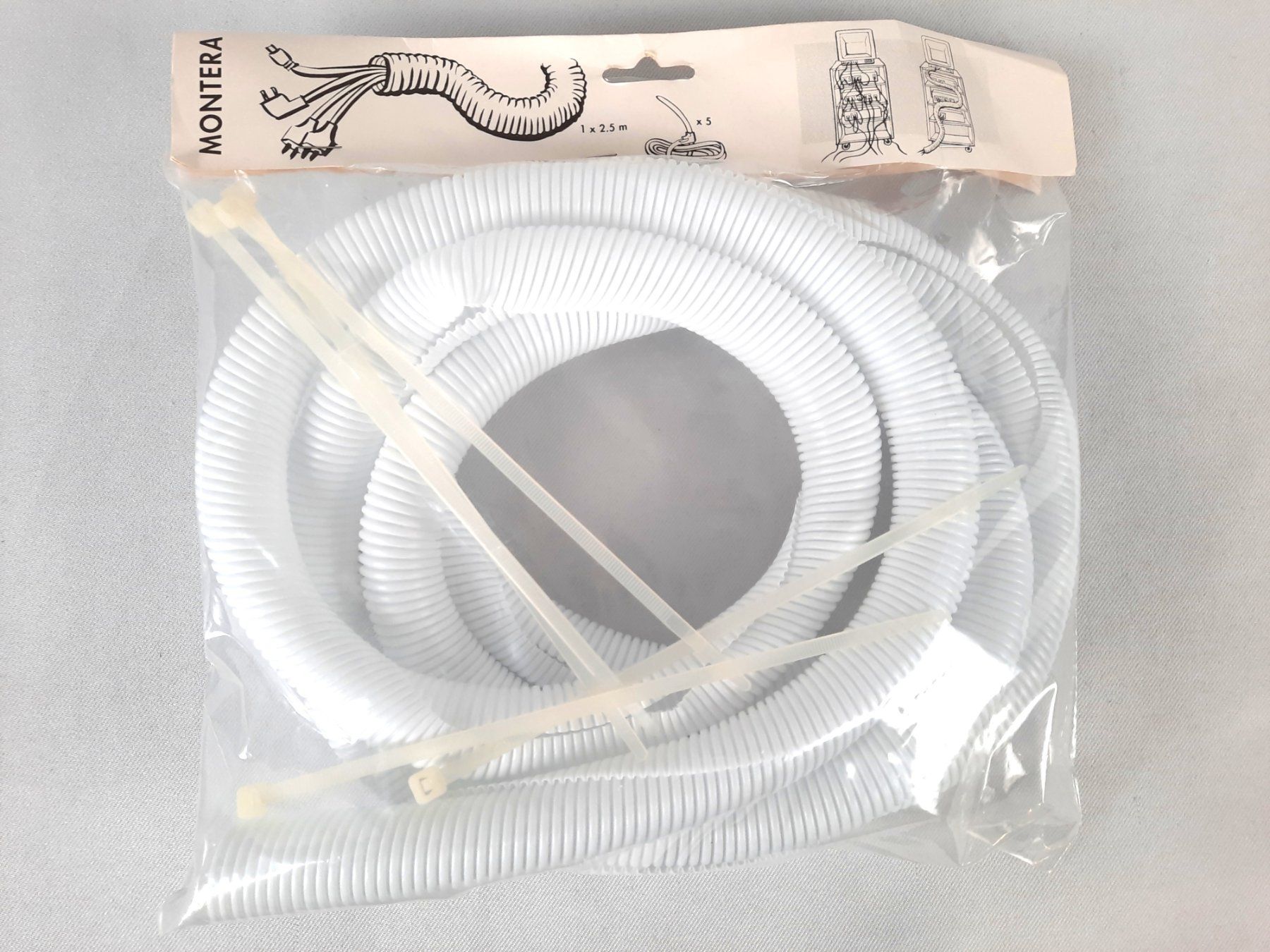 Ikea Altro Materiale elettrico: IKEA Montera Cable Organizer, 2,5 M – Nuovo (secondo la descrizione) da Beinwil am See venduto da Restwert_Beinwil