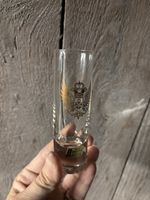 6 Bicchierini in cristallo E&A Neudenau con stemma