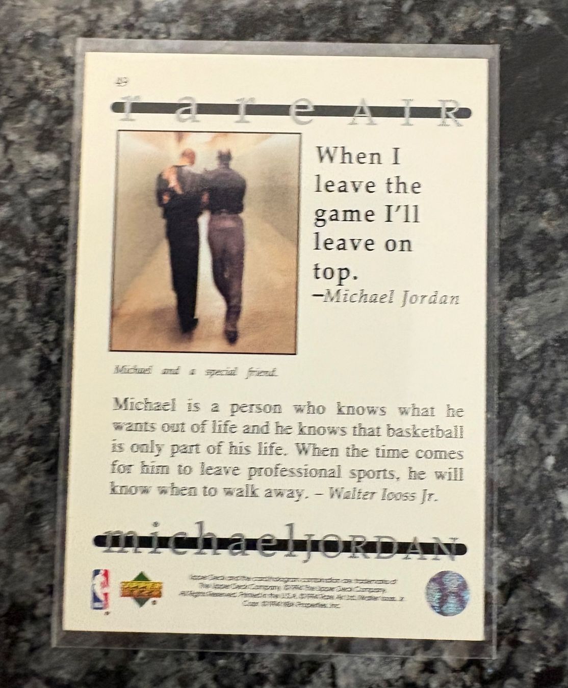Nba Carte collezionabili: NBA Michael Jordan Rare Air Card – Nuovo (secondo la descrizione) da Muttenz venduto da joba23 1