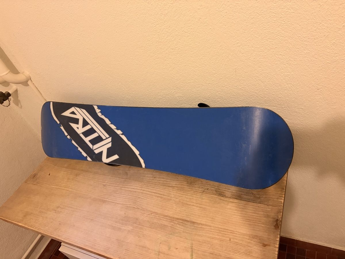 Snowboard Nitro Board: Kinder Snowboard Nitro 105 cm inkl. Bindungen – Usato da Zürich venduto da ser_hjy6 1