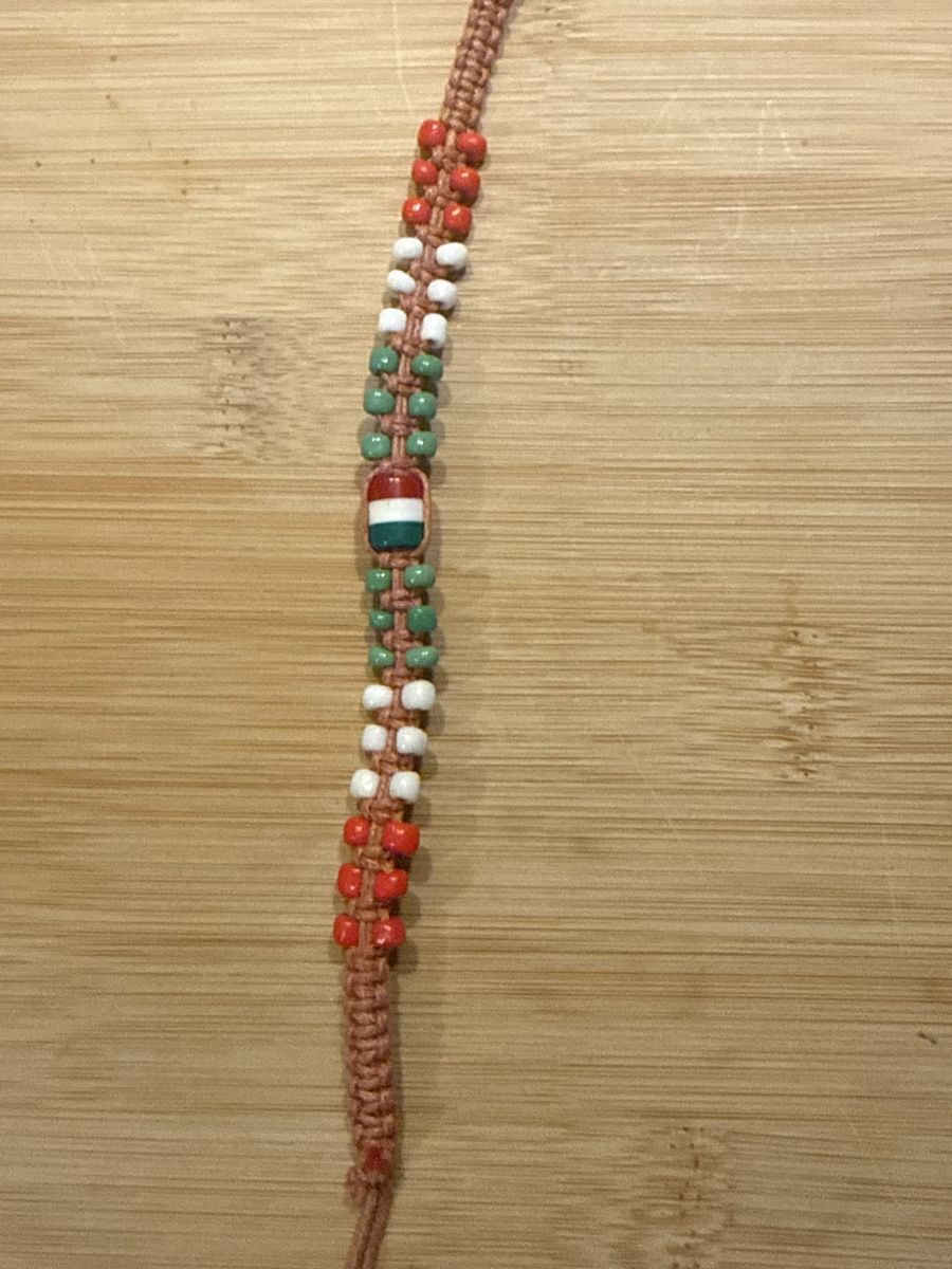 Bracciali & Braccialetti: Armband Set mit bunten Perlen und Flaggen - Italia – Usato da Basel venduto da zukk_ 3